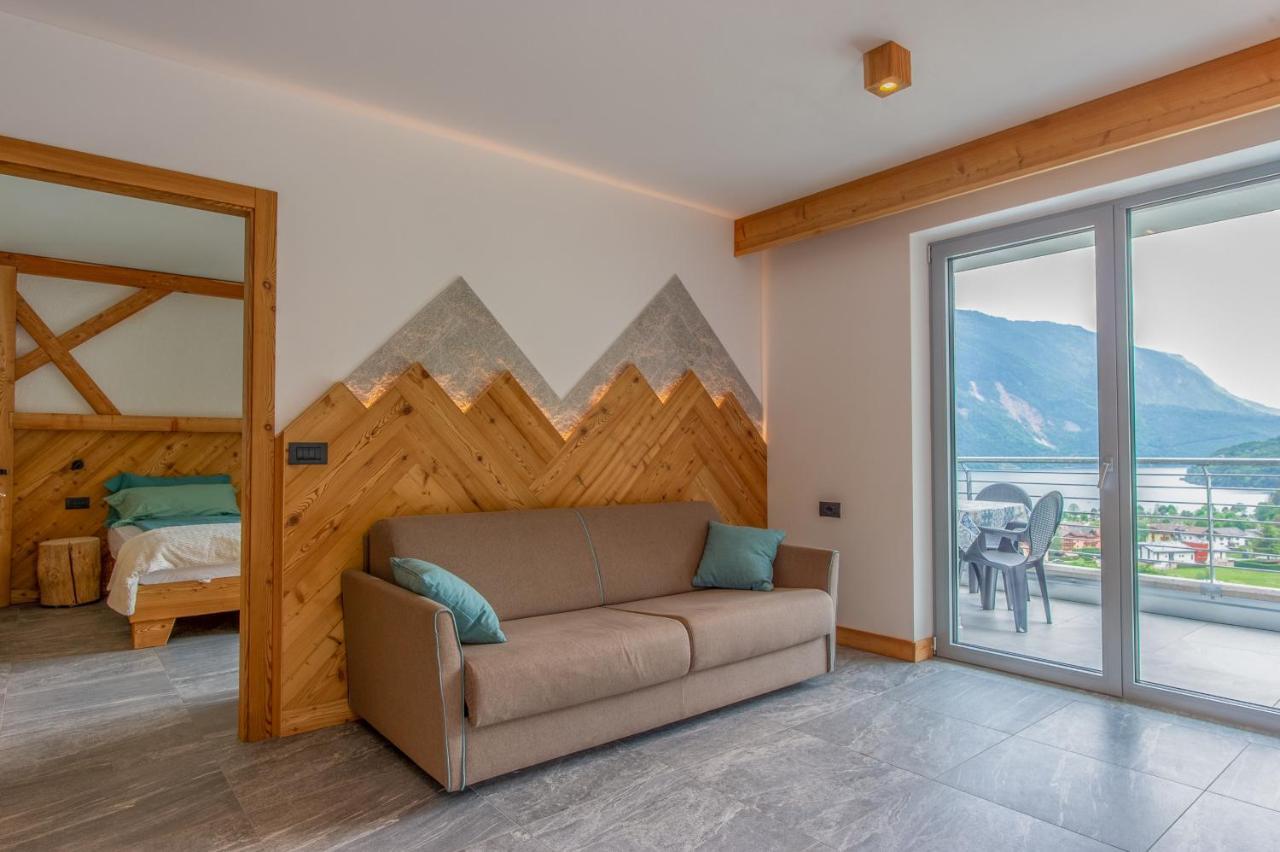 Dolomites Chalet Wolf Molveno Exteriör bild